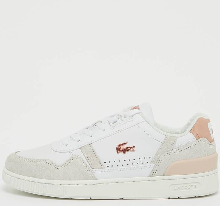 Lacoste T Clip 0722 2 Sma Wht Grn Schoenmaat 42 1 2 Sneakers 43SMA0061 - Foto 17