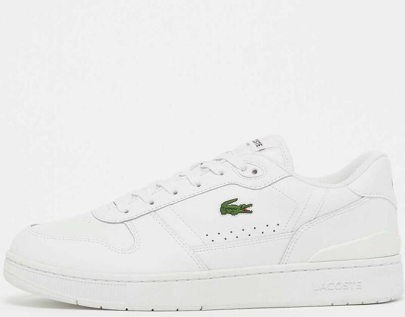 Lacoste T-clip Heren Schoenen Wit Maat: 40.5 Leer Foot Locker - Foto 16