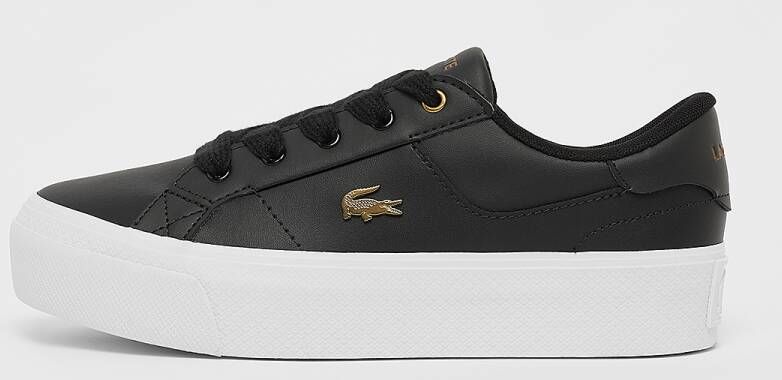 Lacoste Ziane Platform Sneakers Dames black white maat: 39.5 beschikbare maaten:39.5 36 37 38 39 40.5 41 37.5