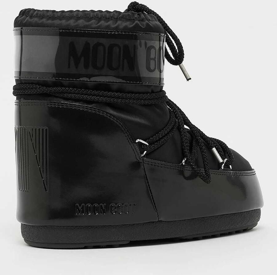 Moon boot Icon Low Glance Women Boots zwart Schoenen