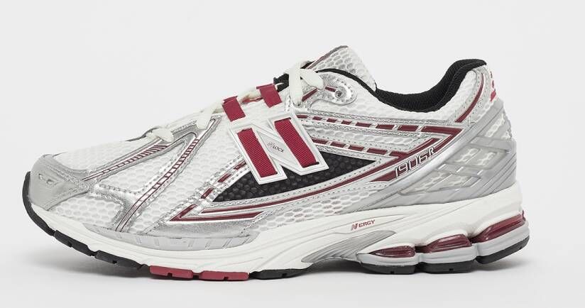 New Balance 1906 Trendy Sneakers Dames silver metallic red maat: 36 beschikbare maaten:36 37.5 38 39.5 40.5
