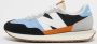 New Balance MS237EB Blauw Nylon Lage sneakers Heren - Thumbnail 2