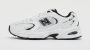 New Balance Comfort Sneakers met Stoffen en Leren Bovenwerk White - Thumbnail 2