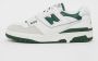 New Balance 550 Dames Schoenen Wit Maat: 37.5 Leer Synthetisch Textil Foot Locker - Thumbnail 2