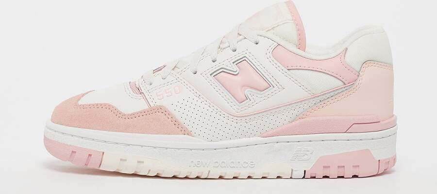 New Balance 550 Wit Roze Retro Basketbalschoenen White Dames - Foto 4