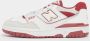 New Balance 550 Basketball Schoenen white white red maat: 38.5 beschikbare maaten:36 37.5 38.5 39.5 40.5 - Thumbnail 2