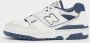 New Balance 550 Wit Stoffig Blauw Sneakers - Thumbnail 2