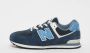 New Balance 574 sneakers donkerblauw wit blauw - Thumbnail 4