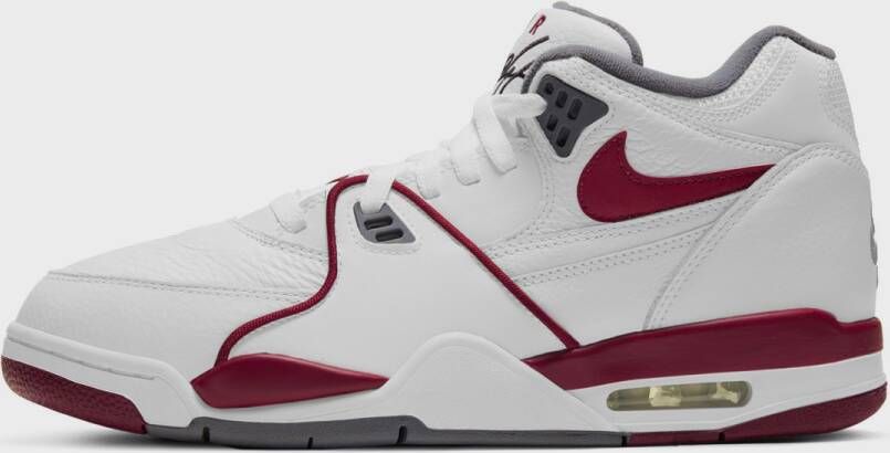 Nike Air Flight 89 Basketball Schoenen white team red smoke grey team red maat: 41 beschikbare maaten:41 42.5 43 44.5 45 - Foto 2