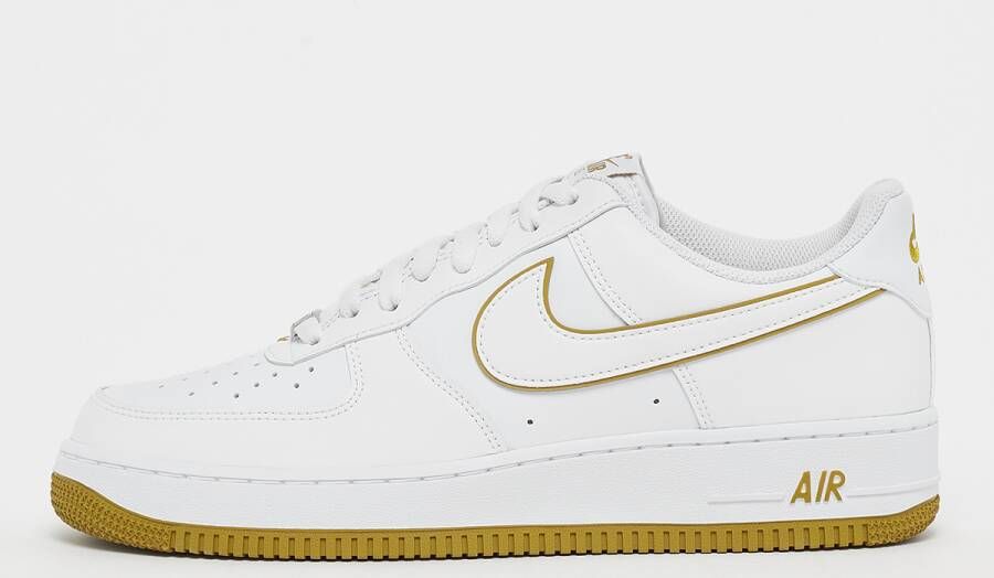 Nike Air Force 1 ´07 Basketball Schoenen white white bronzine maat: 43 beschikbare maaten:41 42.5 40 43 45 46 40.5 47.5