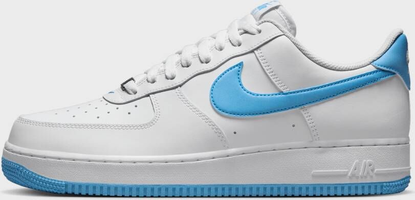 Nike Air Force 1 07 White White Aquarius Blue White White Aquarius Blue Schoenen