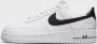 Nike Air Force 1 '07 Lv8 White Black White Schoenmaat 40 1 2 Sneakers DQ7658 100 - Thumbnail 2