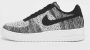Nike Air Force 1 Flyknit 2.0 Oreo Zwart Wit Sneakers Doos Zonder Deksel - Thumbnail 6