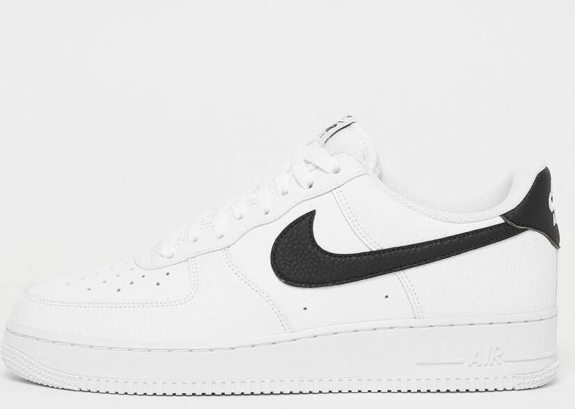Nike Air Force 1 '07 Heren Sneaker Wit Zwart Doos Zonder Deksel - Foto 8