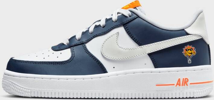 Nike Air Force 1 Low Lv8 Bg (gs) Basketball Schoenen midnight navy white blue tint maat: 37.5 beschikbare maaten:36.5 37.5 38.5 - Foto 3