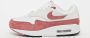 Nike Air Max 1 '87 Canyon Pink Sneakers Dames White Canyon Pink - Thumbnail 2
