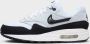 Nike Kinderschoenen Air Max 1 White Pure Platinum Black White Pure Platinum Black - Thumbnail 3