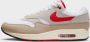 Nike Air Max 1 SC White Cream II Limestone University Red- White Cream II Limestone University Red - Thumbnail 14