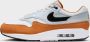 Nike Air Max 1 Monarch Oranje Grijs Wit Zwart) Sneakers Unisex - Thumbnail 9