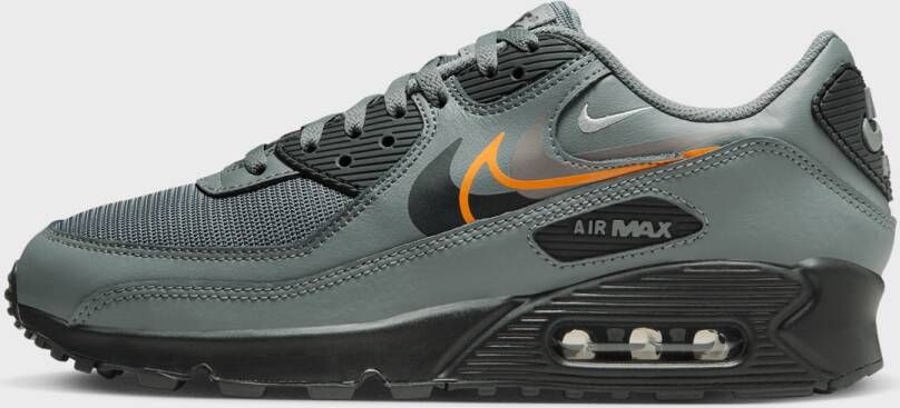 Nike Air Max 90 Running Schoenen smoke grey black bright mandarin maat: 45 beschikbare maaten:41 42 40 44 45 - Foto 5