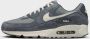 Nike Air Max 90 Premium Heren Sneakers Schoenen Grijs HJ3989 - Thumbnail 6