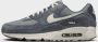 Nike Air Max 90 Premium Heren Sneakers Schoenen Grijs HJ3989 - Thumbnail 3