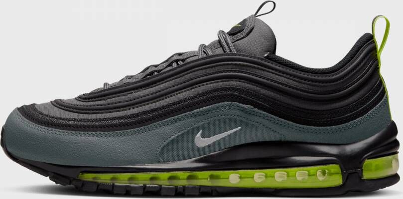 Nike Sneakers Air Max 97 Spruce Volt Black - Foto 3