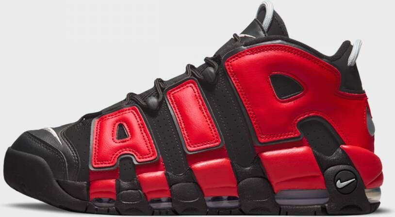 Nike Air More Uptempo '96 Black University Red Midnight Navy White Schoenmaat 38 1 2 Sneakers DJ4400 001 - Foto 2