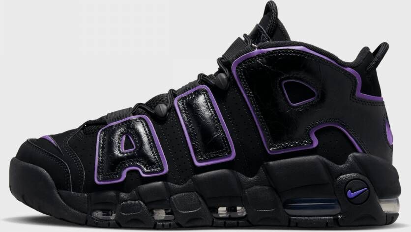 Nike Air More Uptempo '96 Black Action Grape Black Metallic Gold Schoenmaat 40 1 2 Sneakers DV1879 001 - Foto 2