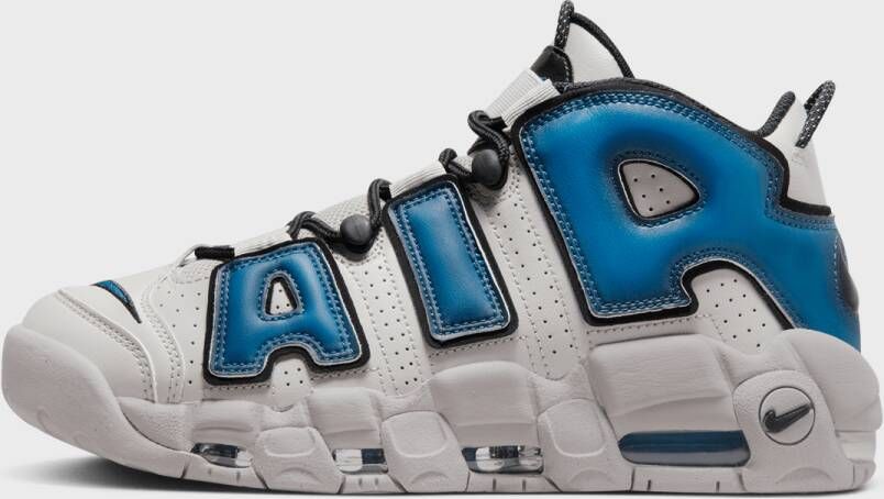 Nike Air More Uptempo 96 Basketball Schoenen lt iron ore industrial blue black maat: 41 beschikbare maaten:41 42.5 43 44.5 45 - Foto 3