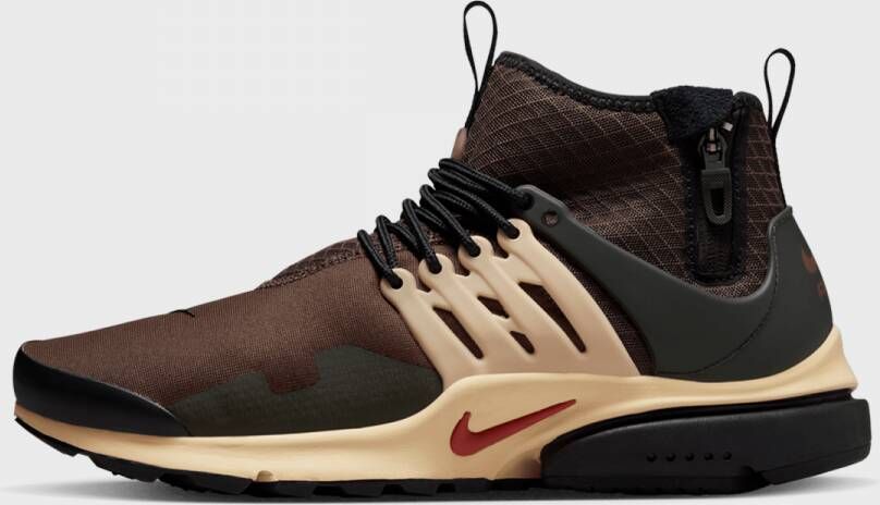 Nike Air Presto Mid Utility Running Schoenen baroque brown canyon rust sesame sequ maat: 45 beschikbare maaten:41 45 - Foto 2