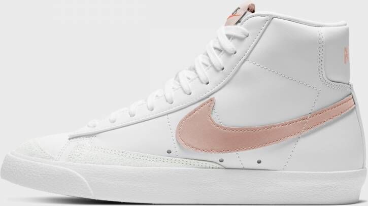 Nike Wmns Blazer Mid Basketball Schoenen white pink oxford black summit white maat: 36.5 beschikbare maaten:38.5 39 40.5 36.5 42 - Foto 20