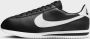 Nike Lage Sneakers Cortez Leather BLACK WHITE - Thumbnail 3