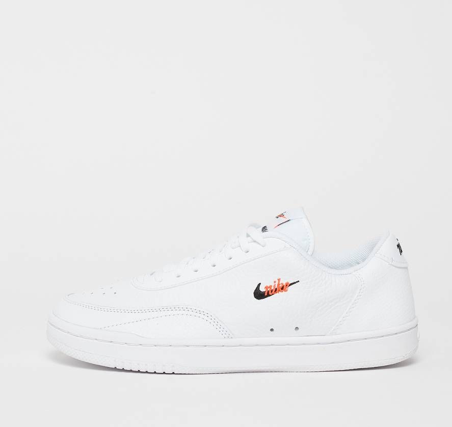 Nike Court Vintage Premium Dames Sneakers White Black-Total Orange - Foto 5