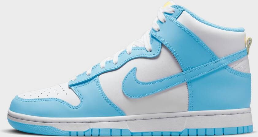 Nike Dunk Hi Retro Blue Chill Blue Chill-White-Amarillo - Foto 5