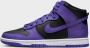 Nike Dunk Hi Retro Tcu Psychic Purple Black-Psychic Purple - Thumbnail 3