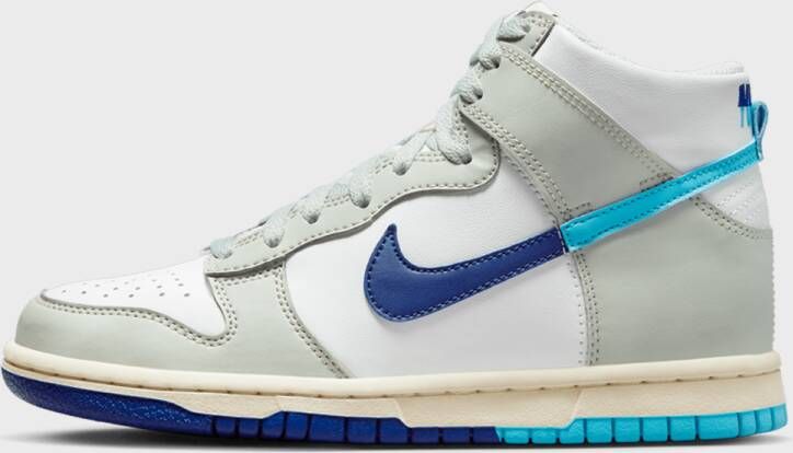 Nike Dunk High Se (gs) Basketball Schoenen summit white baltic blue deep royal blue maat: 40 beschikbare maaten:36.5 37.5 38.5 39 40 - Foto 3
