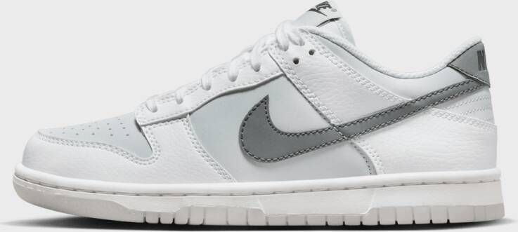 Nike Dunk Low (gs) Basketball Schoenen white smoke grey pure platinum maat: 36 beschikbare maaten:36