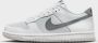 Nike Dunk Low kinderschoenen White Pure Platinum Football Grey Smoke Grey White Pure Platinum Football Grey Smoke Grey - Thumbnail 3