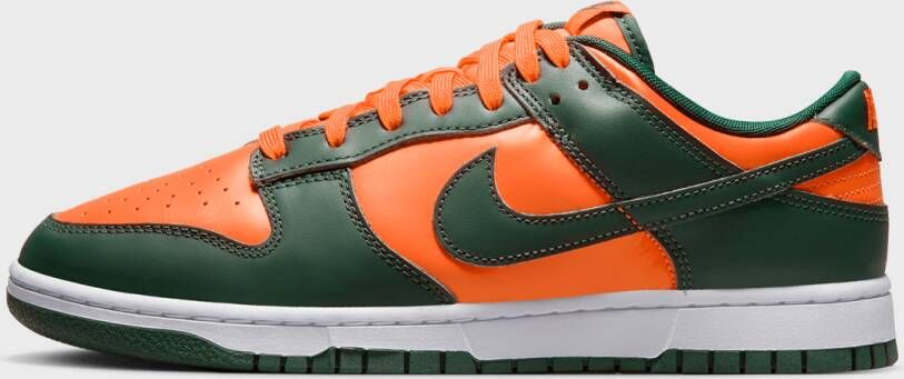 Nike Miami Hurricanes Retro Dunk Low Sneakers Orange Unisex - Foto 2