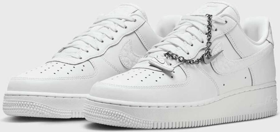 Nike Damesschoenen Air Force 1 '07 Low Wit- Dames Wit - Foto 4