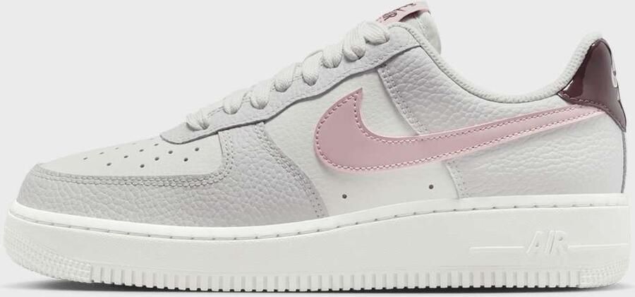 Nike Air Force 1 '07 summit white plum chalk vast grey Women bruin Schoenen - Foto 4
