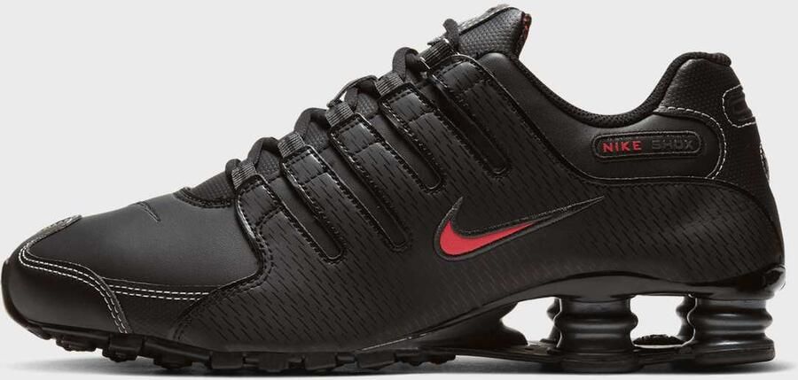 Nike Sneakers Shox NZ Noir Varsity Rouge - Foto 2