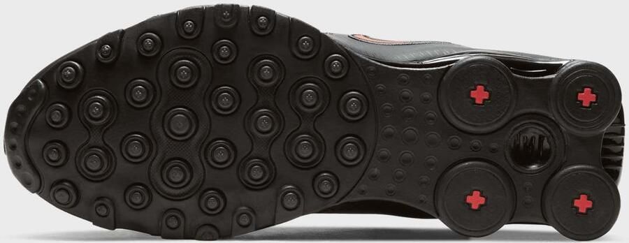 Nike Sneakers Shox NZ Noir Varsity Rouge - Foto 4