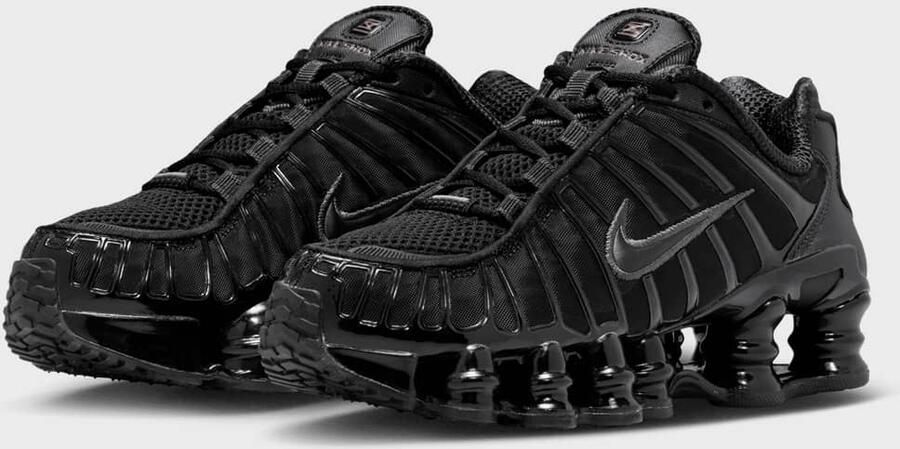 Nike Shox TL (GS) Unisex Running zwart Schoenen - Foto 3