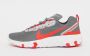 Nike Renew Element 55 Junior Smoke Grey Grey Fog Light Smoke Grey Team Orange Kind - Thumbnail 2