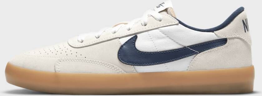 Nike SB Skateboard Heritage Vulc. Skate Schoenen summit white navy gum light brown maat: 42.5 beschikbare maaten:41 42.5 43 44.5 45 46 40.