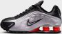 Nike Shox R4 (GS) unisex Running grijs Schoenen - Thumbnail 1