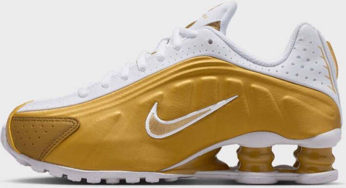 Nike Shox R4 (GS) unisex Running goud Schoenen