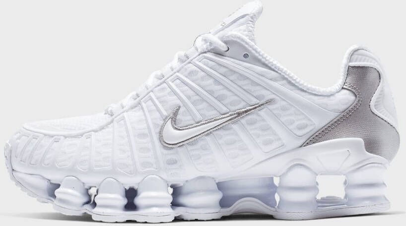 Nike Wmns Shox Tl Running Schoenen white white metallic silver max orange maat: 36 beschikbare maaten:36.5 37.5 36 38.5 39 40.5 41 - Foto 7